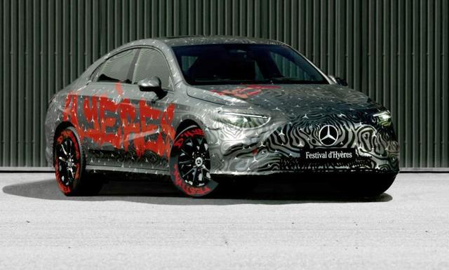 全新奔馳GLC EV偽裝諜照 尾燈細節曝光 基于純電平臺打造-有駕