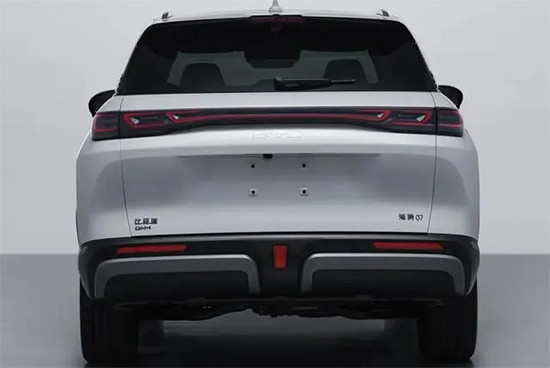 或明年4月上市 比亞迪海獅07 DM-i實車曝光