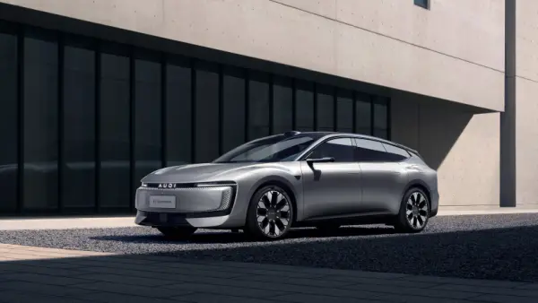 被極氪001震撼到后 奧迪也造了一款全新純電車